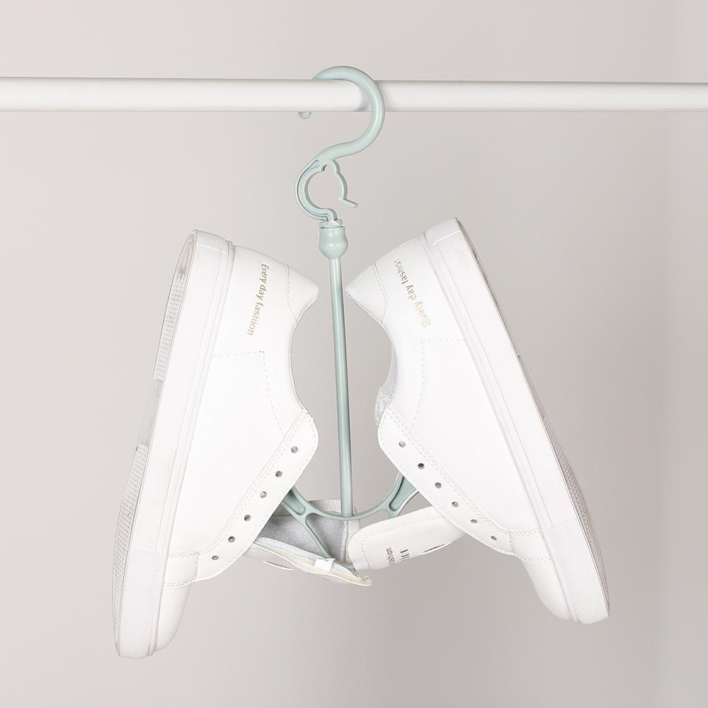 UUMIR Giá Để Giày 2 Móc Có Thể Xoay Được