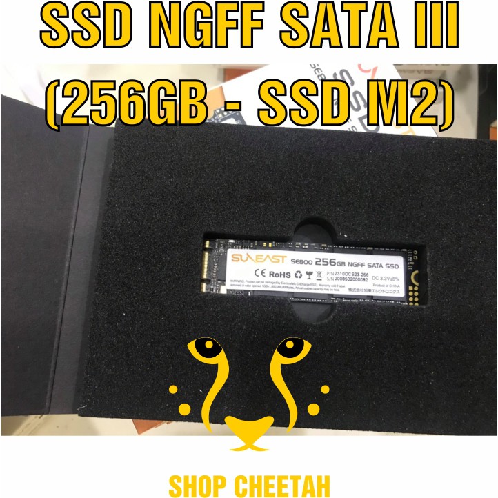 Ổ cứng SSD NGFF SATAIII SunEast 256GB nội địa Nhật Bản – CHÍNH HÃNG – Bảo hành 3 năm – M2 Sata3 SSD chính hãng