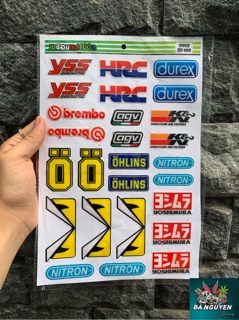 Tem dán xe máy
