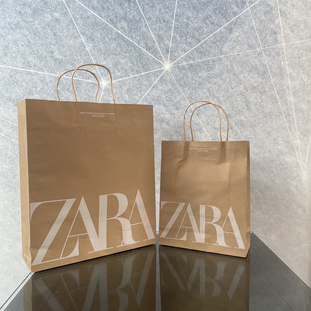 Túi Giấy Đựng Quà ZARA 3 Kích Cỡ Tiện Lợi