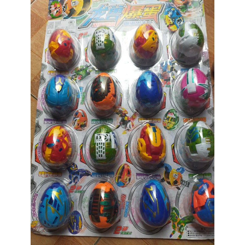 Sỉ Vỉ 16 quả trứng ghép biến hình siêu nhân