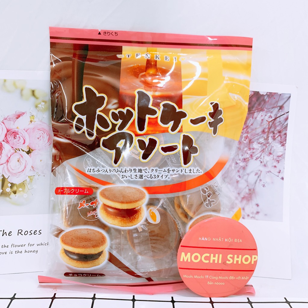 (DATE: 2022) BÁNH RÁN DORAYAKI MINI PANCAKE TENKEI 3 &amp; 4 VỊ - NHẬT BẢN