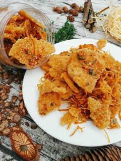 10 gói cơm cháy chiên mắm ~1kg