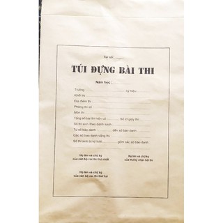 Bì đựng bài thi - Túi đựng bài thi ( 20 túi)