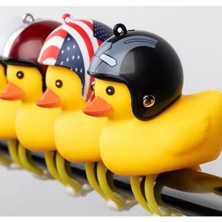 VỊT ĐỘI NÓN BẢO HIỂM CÓ ĐÈN LED GẮN XE CUTE