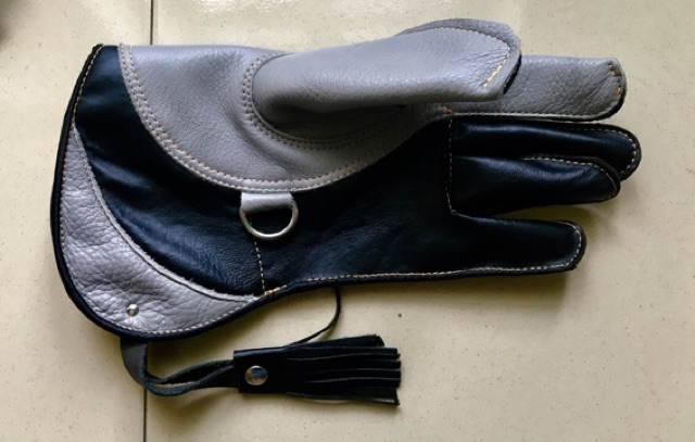 Găng tay 2 lớp da bò cao cấp dài 30cm.