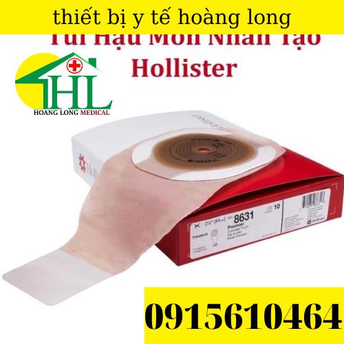 Túi chứa phân hậu môn nhân tạo 2 mảnh, lọc khí, khóa cuốn Hollister