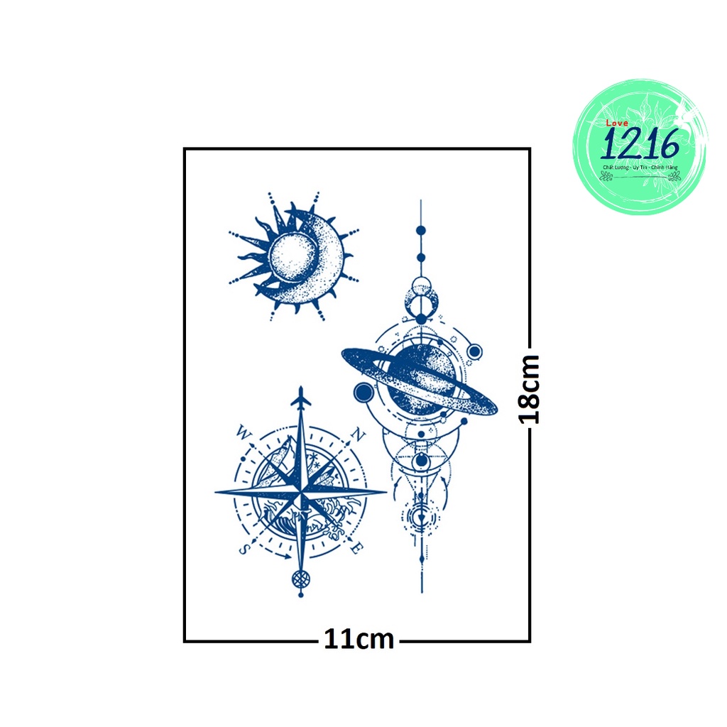 Hình Xăm Kéo Dài Đến 15 Ngày; Dán Chống Nước, Tạm Thời Mới