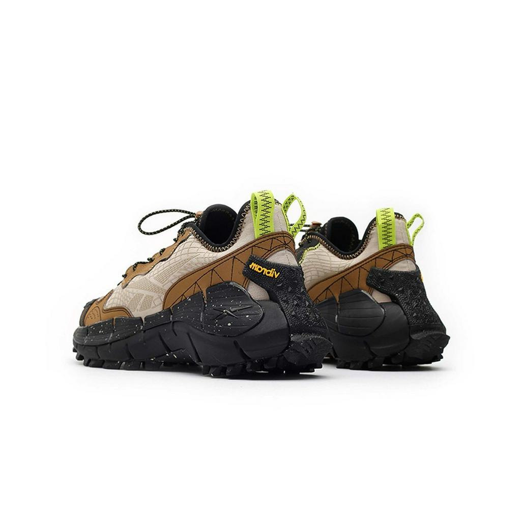 Giày Thể Thao REEBOK ZIG KINETICA II EDGE MULTICOLORS BEIGE BLACK 4 H00114 - GIÀY MỚI CHÍNH HÃNG 100%