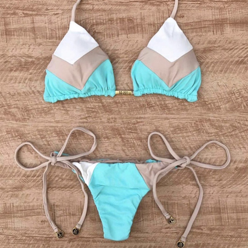 Bộ Đồ Bơi Bikini Hai Mảnh Có Thể Điều Chỉnh Dây Thời Trang Quyến Rũ Cho Nữ | BigBuy360 - bigbuy360.vn