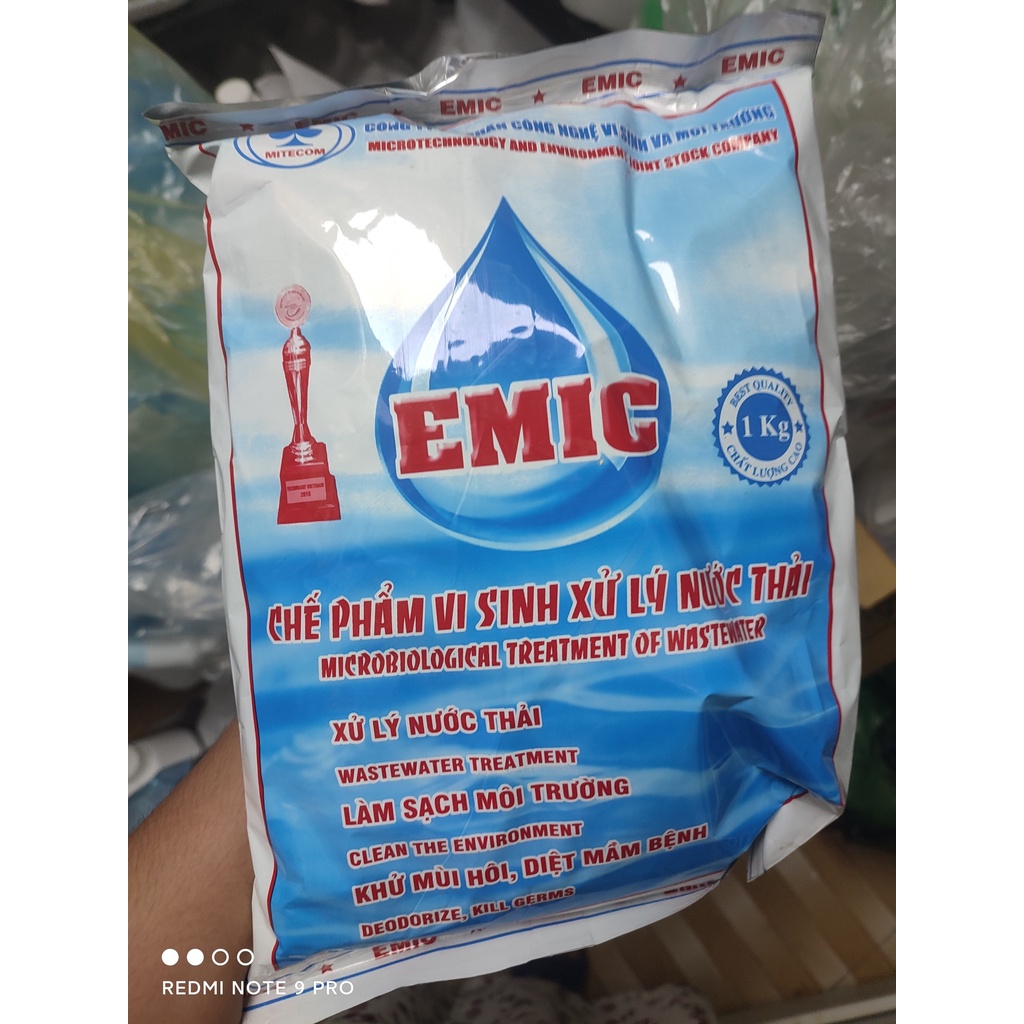 Men vi sinh xử lý nước thải EMIC 1kg