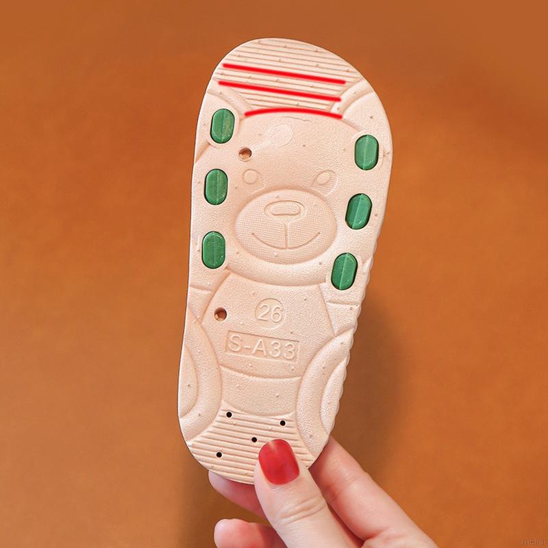 Dép đi trong nhà đính nơ xinh xắn thời trang cho bé gái