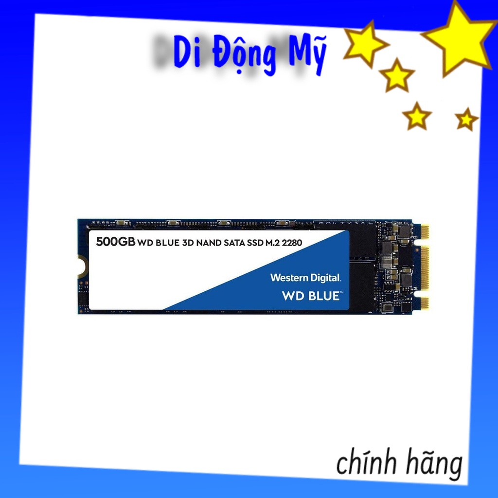 SSD M2 500GB SATA 3 - Ổ cứng SSD Western Digital Blue 500G / 512G M.2 SATA III - WDS500G2B0B
