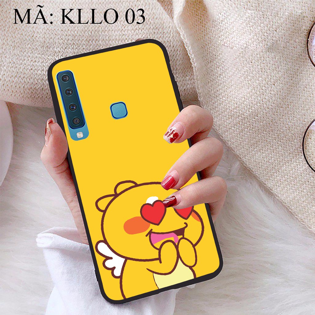 Ốp lưng Samsung A9 2018 viền dẻo TPU BST Khủng Long Lai Ong