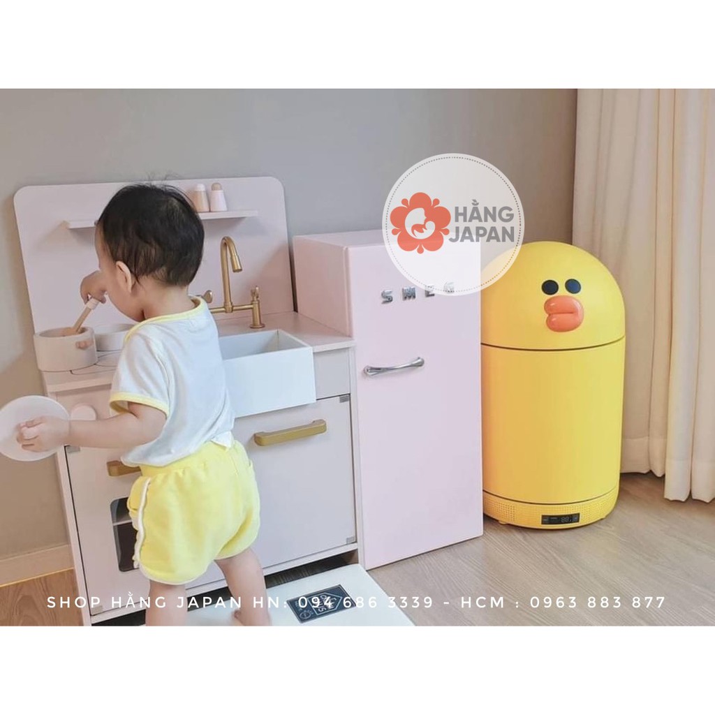 [ BH 1 NĂM CHÍNH HÃNG] Tủ lạnh mini Linefriend 3 in 1 - Made in Korea