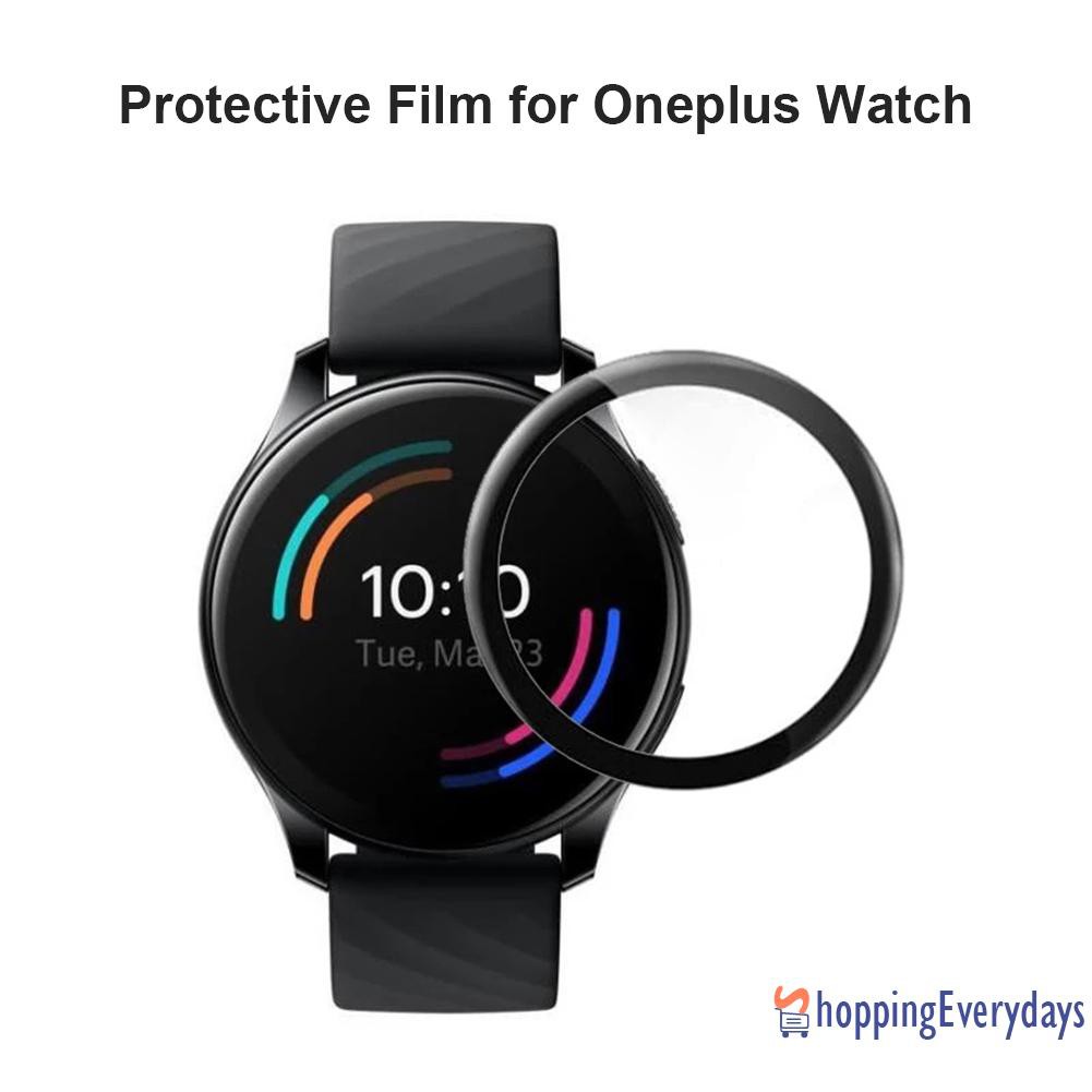 Set 2 Miếng Dán Bảo Vệ Màn Hình Cong 3d Cho Oneplus Watch