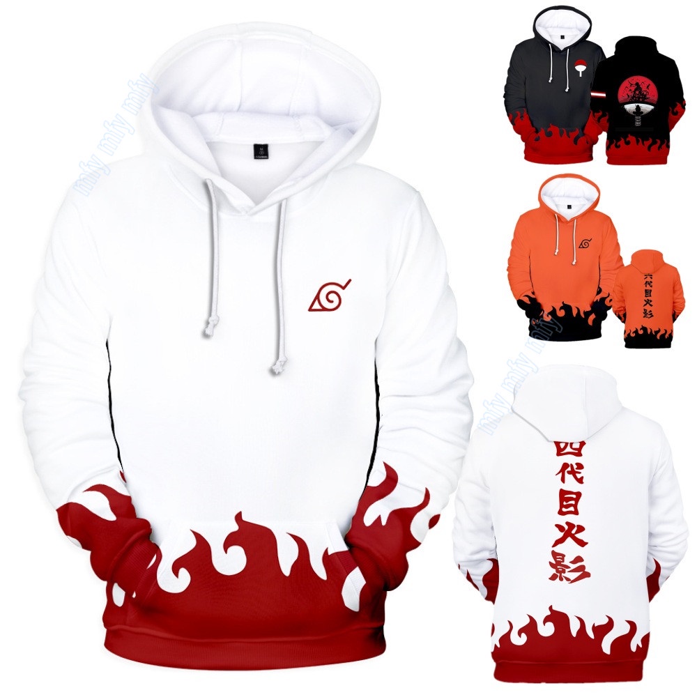 Áo Hoodie Cosplay Nhân Vật Anime Naruto Uchiha Itachi Yondaime Hokage Cho Bé Trai