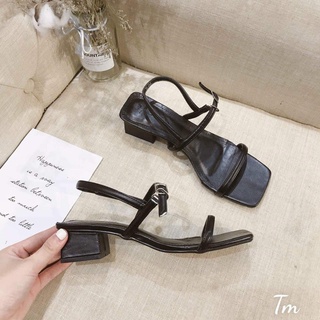 SANDAL DÂY CÀI ĐẾ THẤP MẪU MỚI