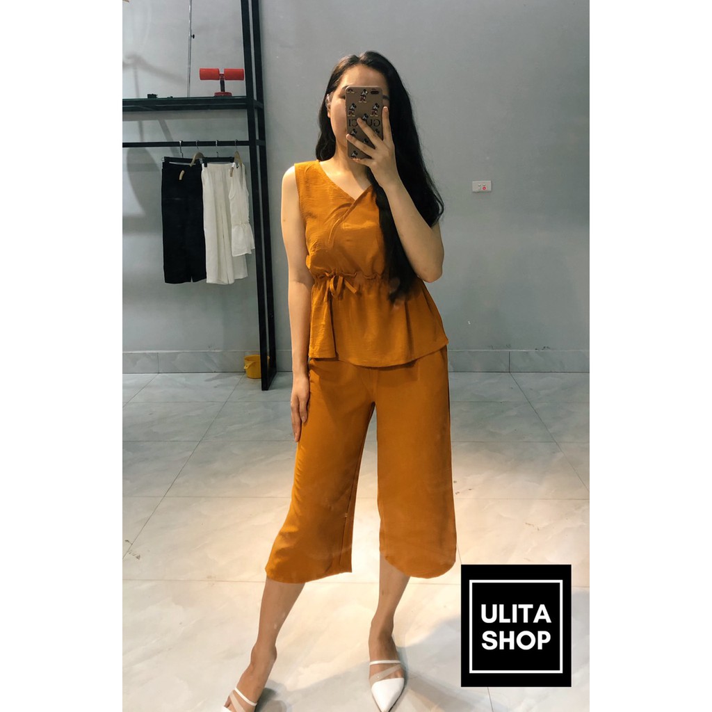 [SÉT] Quần áo nữ 💎SALE💎 bộ sản phẩm gồm áo sát nách và quần đỗi dày dặn chất liệu cotton nhập khẩu cao cấp | BigBuy360 - bigbuy360.vn