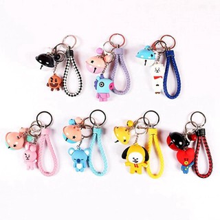 Sale 69% Móc Khoá BTS  3D Silicon BT21 Cực Đáng Yêu,  Giá gốc 63000đ- 42C25