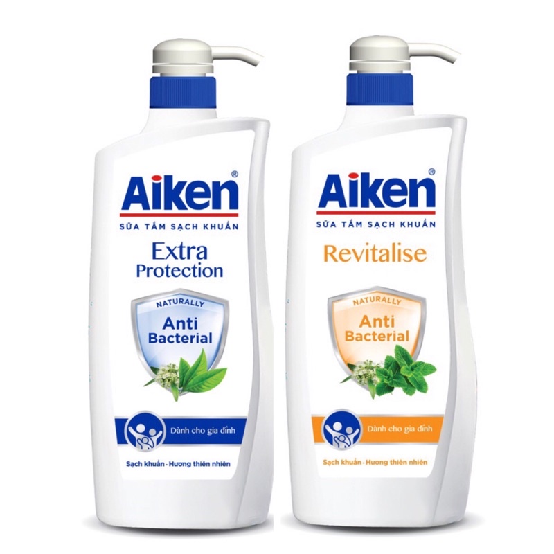 Sữa tắm Sạch Khuẩn dành cho gia đình AIKEN 850gr