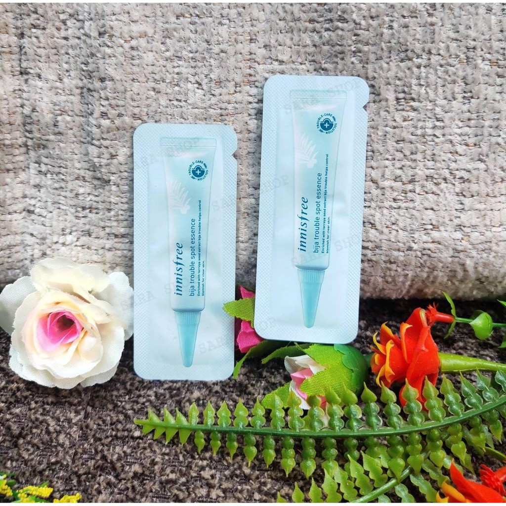COMBO 5 GÓI TINH CHẤT GIẢM MỤN INNISFREE SPOT ESSENCE