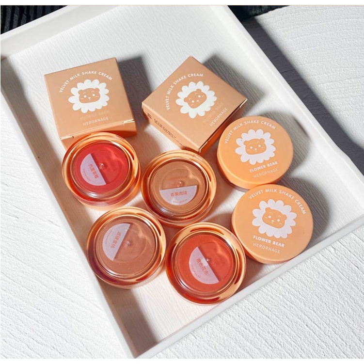 Phấn má hồng HERORANGE trang điểm tự nhiên 5 màu tùy chọn | BigBuy360 - bigbuy360.vn