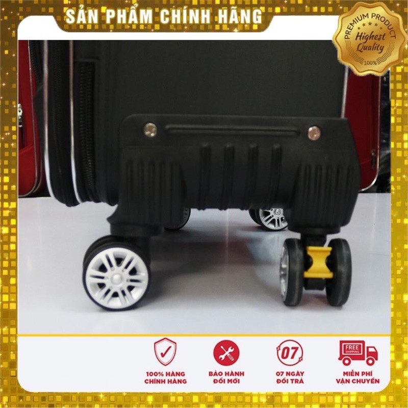 Vali kéo du lịch vải phổ thông VLX-022 kích thước 20, 24, 28 inch chính hãng Hùng Phát