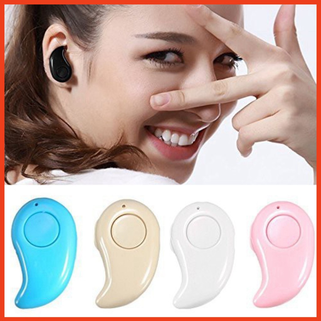 ⚡SIÊU RẺ⚡ Tai Nghe Blutooth Hạt Đậu Nhét Tai Nghe Cuộc Gọi Thông Minh