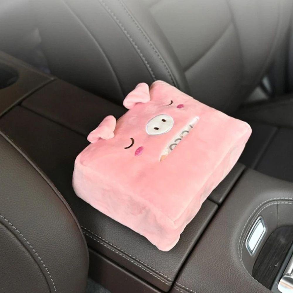 Hộp Đựng Khăn Giấy Hình Khỉ Hoạt Hình Dễ Thương Cho Xe Hơi VANES1 Giá Đỡ