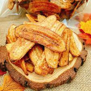 LON 300GR CHUỐI SẤY MÈ GỪNG - CHUỐI XUẤT KHẨU