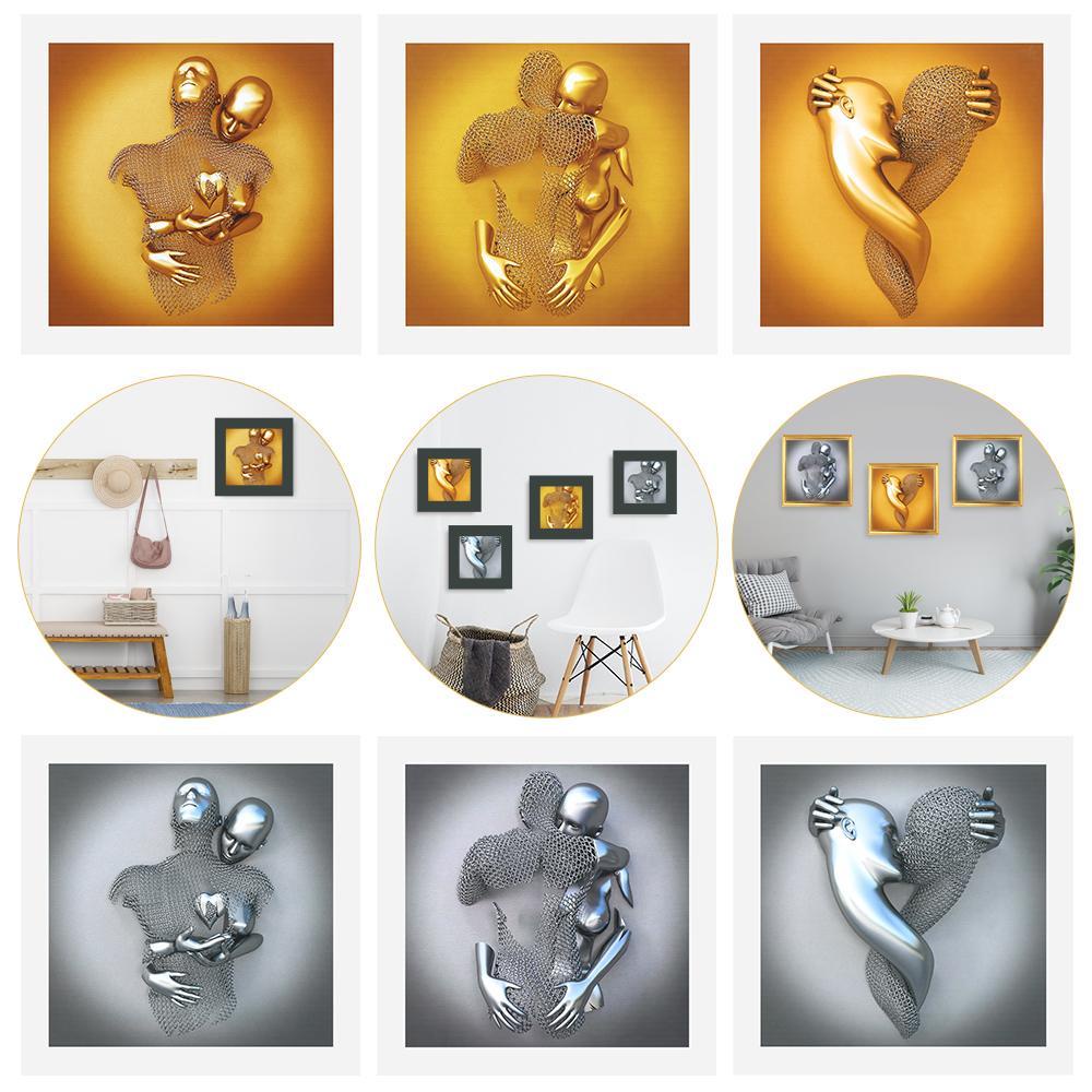 Tranh Vải Bạt Treo Tường Họa Tiết Trừu Tượng Độc Đáo|Áp Phích In Áp Phích