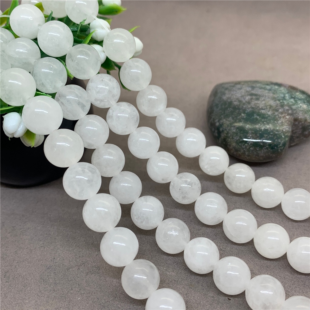 Chuỗi Hạt Đá Tự Nhiên 4-14mm Dùng Để Làm Đồ Trang Sức Thủ Công