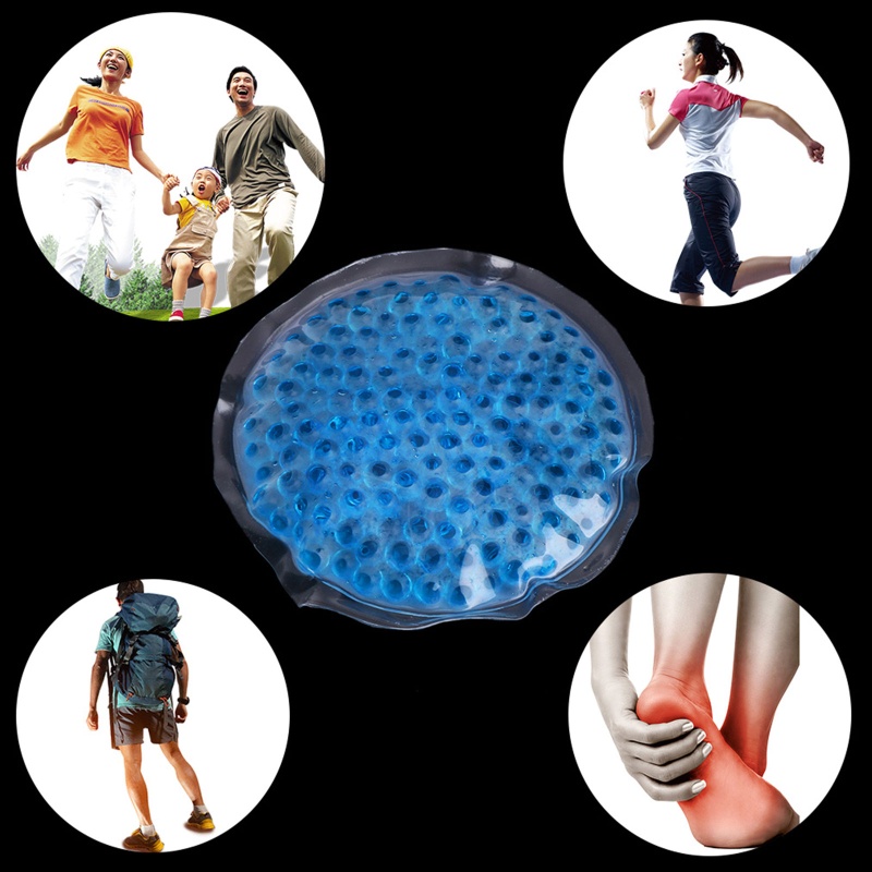 Youyo Túi Gel Chườm Đá Lạnh Tròn Giảm Đau Đầu Mệt Mỏi Có Thể Tái Sử Dụng Cho Răng Wisdom