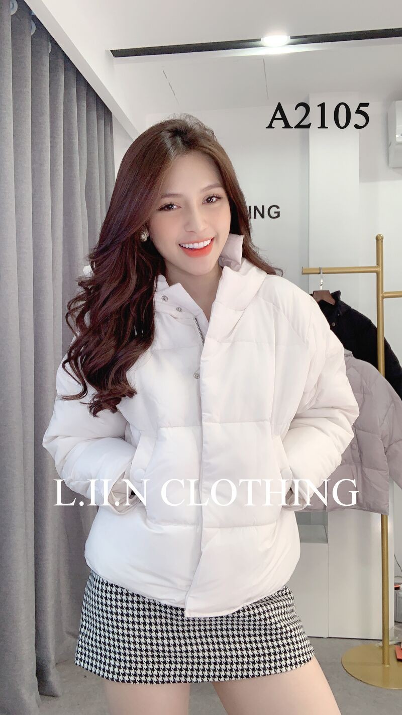 Áo khoác phao nữ Linbi đủ màu, đủ size, thiết kế dáng béo, dày dặn cực ấm Liin clothing A2105 | BigBuy360 - bigbuy360.vn