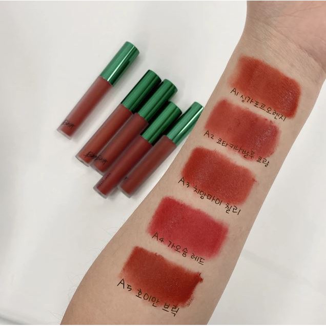 Son Kem Lì Bbia Velvet Lip Tint Bản Asia