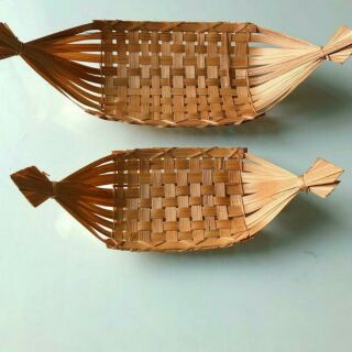 Thuyền Tre Decor Khay Thuyền Trang Trí Đẹp Mắt