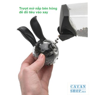 DỤNG CỤ XAY TIÊU CẦM TAY TAI THỎ