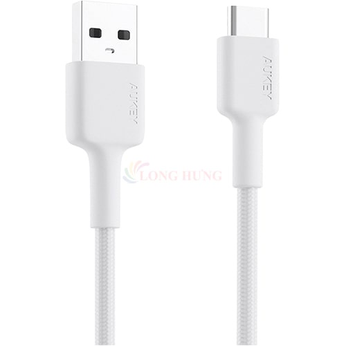 Cáp USB Type-C Aukey Impulse Braided AC 0.9m CB-CD30 - Hàng chính hãng