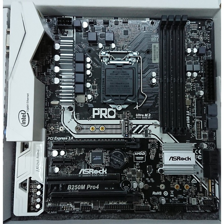 Bo mạch chủ ASRock B250M Pro4 cũ, nguyên zin bản hãng sản xuất 21