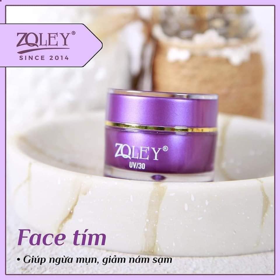 [trợ giá]face zoley tím chính hãng hũ 10gr