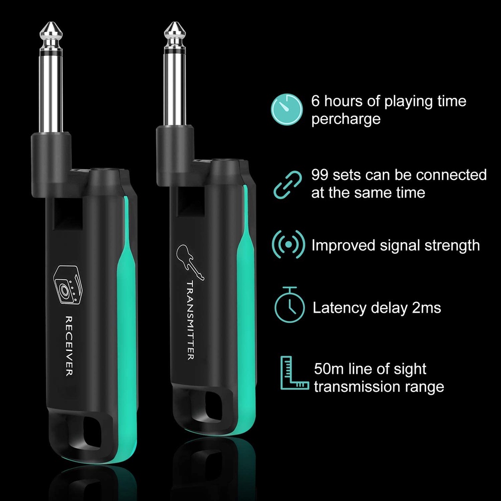 Swiff Audio WS-70 Thiết Bị Truyền Và Nhận Tín Hiệu Không Dây Swiff WS-70 I Cho Đàn Guitar Không Dây