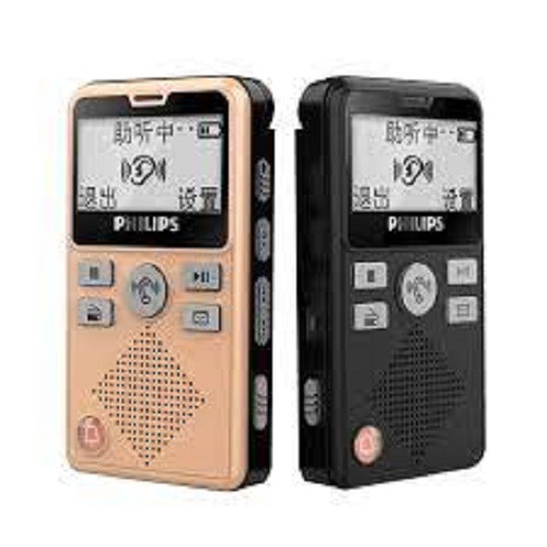 ĐÀI FM MINI KIÊM MÁY NGHE NHẠC, MÁY GHI ÂM , MÁY TRỢ THÍNH PHILIPS VTR-7600 GIÁ THANH LÝ