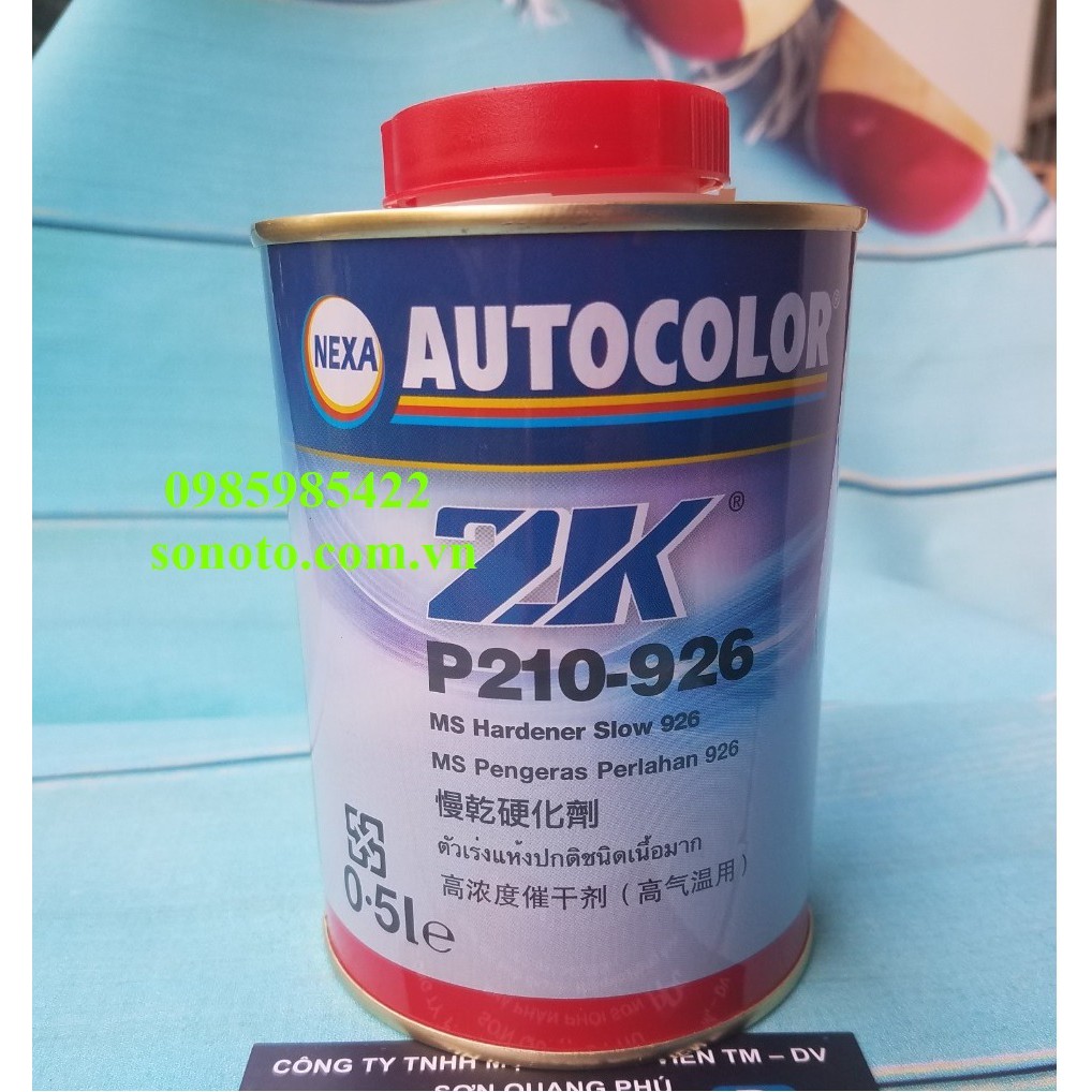 P210-926 0.5 Lít Đóng rắn chậm khô cho dầu bóng P190-625