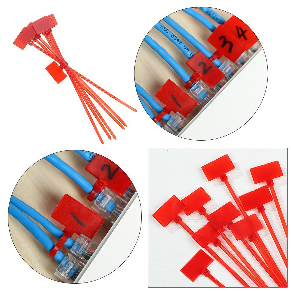 PISTA Set 100 Dây Nylon Buộc Dây Cáp 4 * 150mm