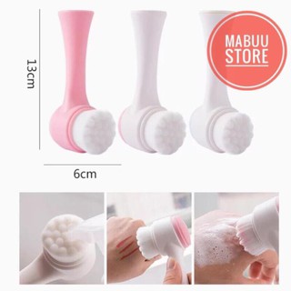 HT81 -  Cọ rửa mặt 2 đầu cao cấp