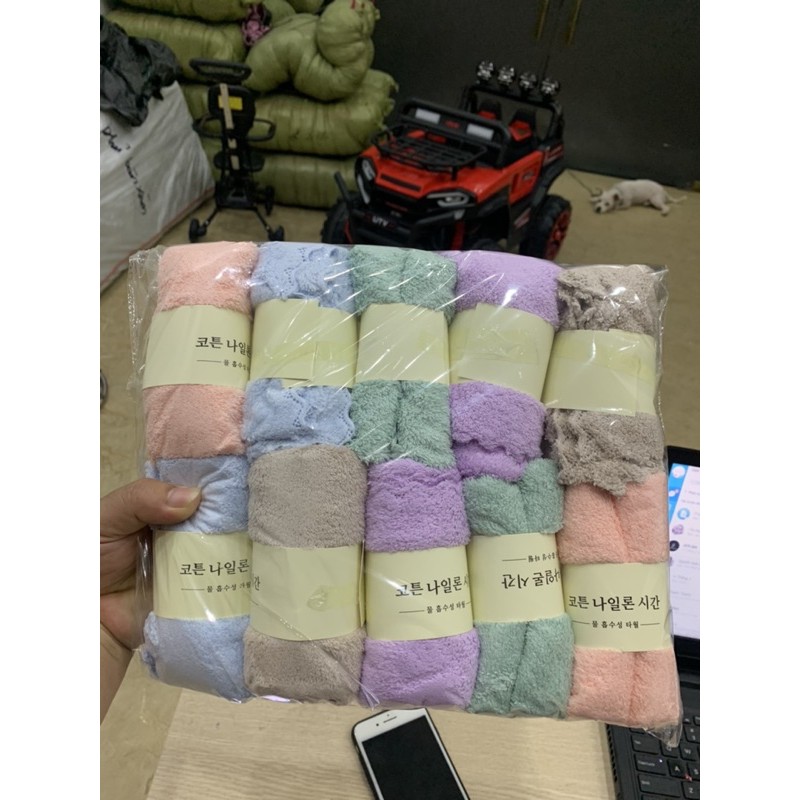Khăn Mặt Hàn Quốc Siêu Mềm Mại Siêu Thấm Hút - Kích Thước 50x30cm