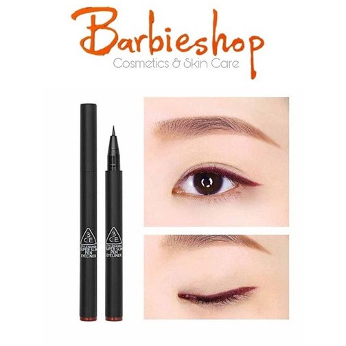 Bút Kẻ Mắt 3ce Super Slim Pen Eye Liner