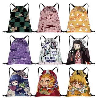 Balo dây rút in hình Demon Slayer nhiều kiểu tùy chọn