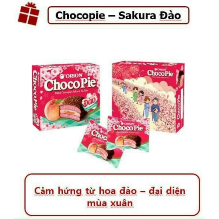 Bánh Chocopice đào Sakura 360g